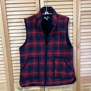 Honey Belle from Buckle plaid vest.